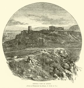 Visão geral de Atenas de English School