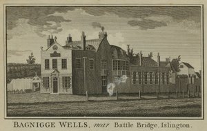 Vista geral de Bagnigge Wells de English School