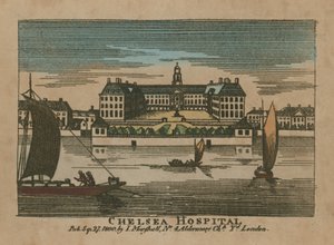Vista geral do Hospital Chelsea de English School