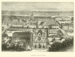 Visão geral de Lyon de English School