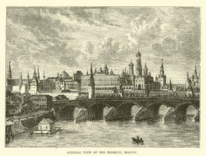 Visão geral do Kremlin, Moscou de English School