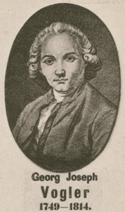 Georg Joseph Vogler (gravura) de English School
