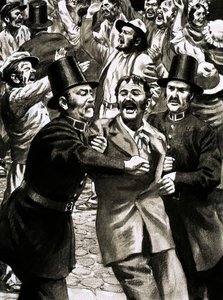 George Hudson ganhou fama e fortuna após abrir um serviço ferroviário de English School
