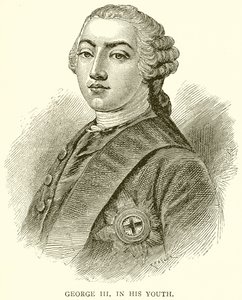 Jorge III em sua juventude de English School