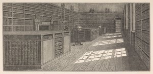 Biblioteca de George III, The Great (ou West) Library, Buckingham House, de Frederick Augusta Barnard, Bibliothecae regiae catalogus, volume I de English School