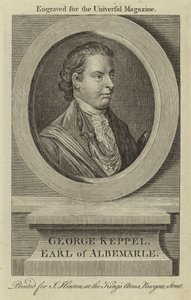 George Keppel, conde de Albemarle de English School