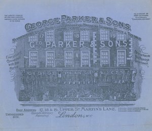 Loja da George Parker & Sons de English School