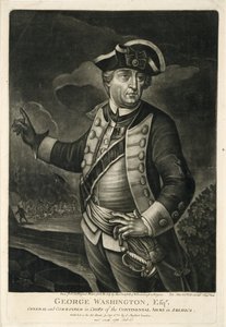 George Washington, Esqr., General e Comandante em Chefe do Exército Continental na América de English School