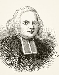 George Whitefield, de "A História Nacional e Doméstica da Inglaterra", de William Hickman Smith Aubrey (1858-1916) publicou Londres, c.1890 de English School
