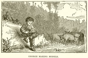 George fazendo modelos de English School