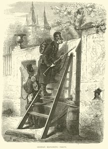 Festa exploradora alemã, outubro de 1870 de English School
