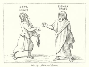 Geta e Demea (gravura) de English School