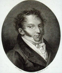 Gioacchino Antonio Rossini (1792-1868) (gravura) de English School