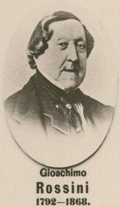 Gioachimo Rossini (gravura) de English School