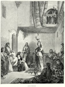 Dançarina cigana (gravura) de English School