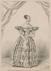 Giulietta Grisi, a célebre cantatriz da ópera de English School