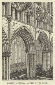 Catedral de Glasgow, arcos no coro de English School