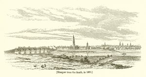 Glasgow do Sul, em 1660 de English School