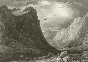 Glencoe, olhando para baixo o passe de English School
