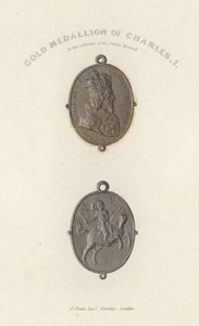 Medalhão de ouro de Carlos I de English School
