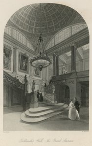 Goldsmiths Hall, a grande escadaria de English School