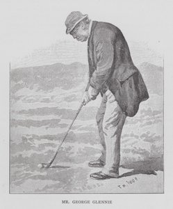 Golfe: Sr. George Glennie (litho) de English School