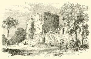 Castelo Goodrich (gravura) de English School