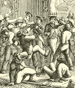 Gownsmen versus cidadãos de English School