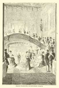 Grande Escadaria, Palácio de Buckingham de English School