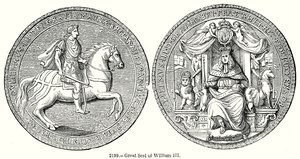 Grande Negócio de Guilherme III (gravura) de English School