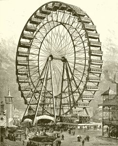 Grande roda gigante em Chicago de English School
