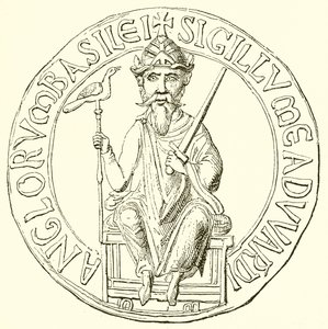 Grande Selo de Edward, o Confessor de English School