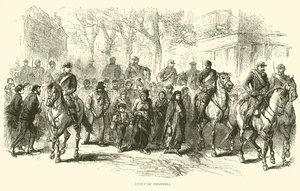 Grupo de prisioneiros, abril de 1871 de English School