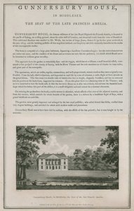 Gunnersbury House, Middlesex, sede da falecida princesa Amelia de English School