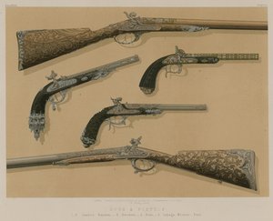 Armas e pistolas de English School