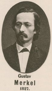 Gustav Merkel (gravura) de English School