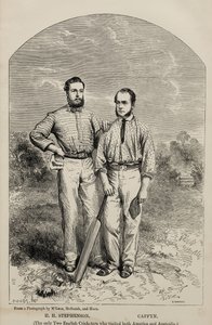 HH Stephenson e William Caffyn (impresso) de English School