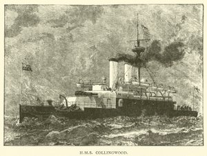 HMS Collingwood (gravura) de English School