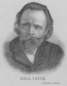 Hall Caine (gravura) de English School