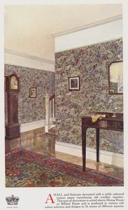 Hall e escadaria (cor litho) de English School