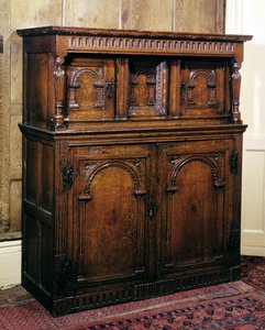 Armário Hall, carvalho, c.1600