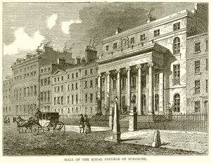 Salão do Royal College of Surgeons de English School