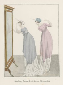 Jornal de Hamburgo de moda e elegância, 1802 de English School