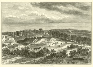 Hampstead Heath em 1840 (gravura) de English School