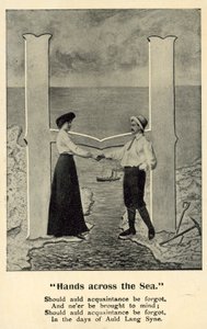 Mãos no Mar (litho) de English School