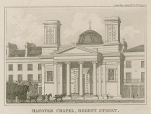 Capela de Hanover, Regent Street, Londres de English School