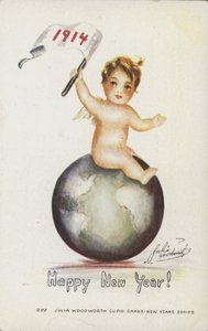Feliz Ano Novo, 1914 de English School