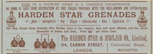 Harden Star Granades, anúncio de English School