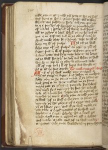 Harley MS 2378 Receitas médicas e culinárias, c.1395 (tinta em pergaminho) de English School