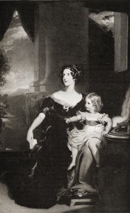 Harriet Duquesa de Sutherland (1806-68) de English School